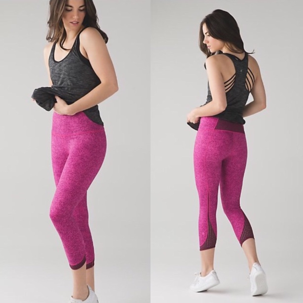 Lululemon Transcend Crop Rio Mist 6